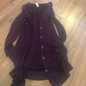 FINAL PRICE Small Purple Cardi from Macy’s
